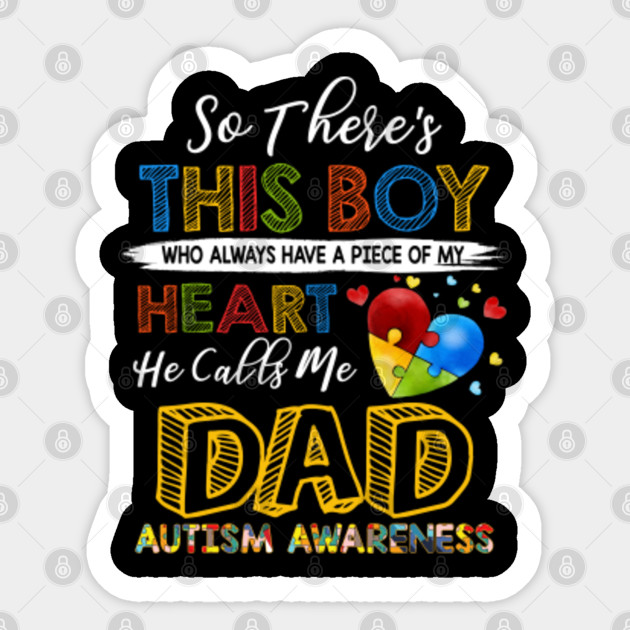 Autism Awareness Special Education Father Dad Of Autism